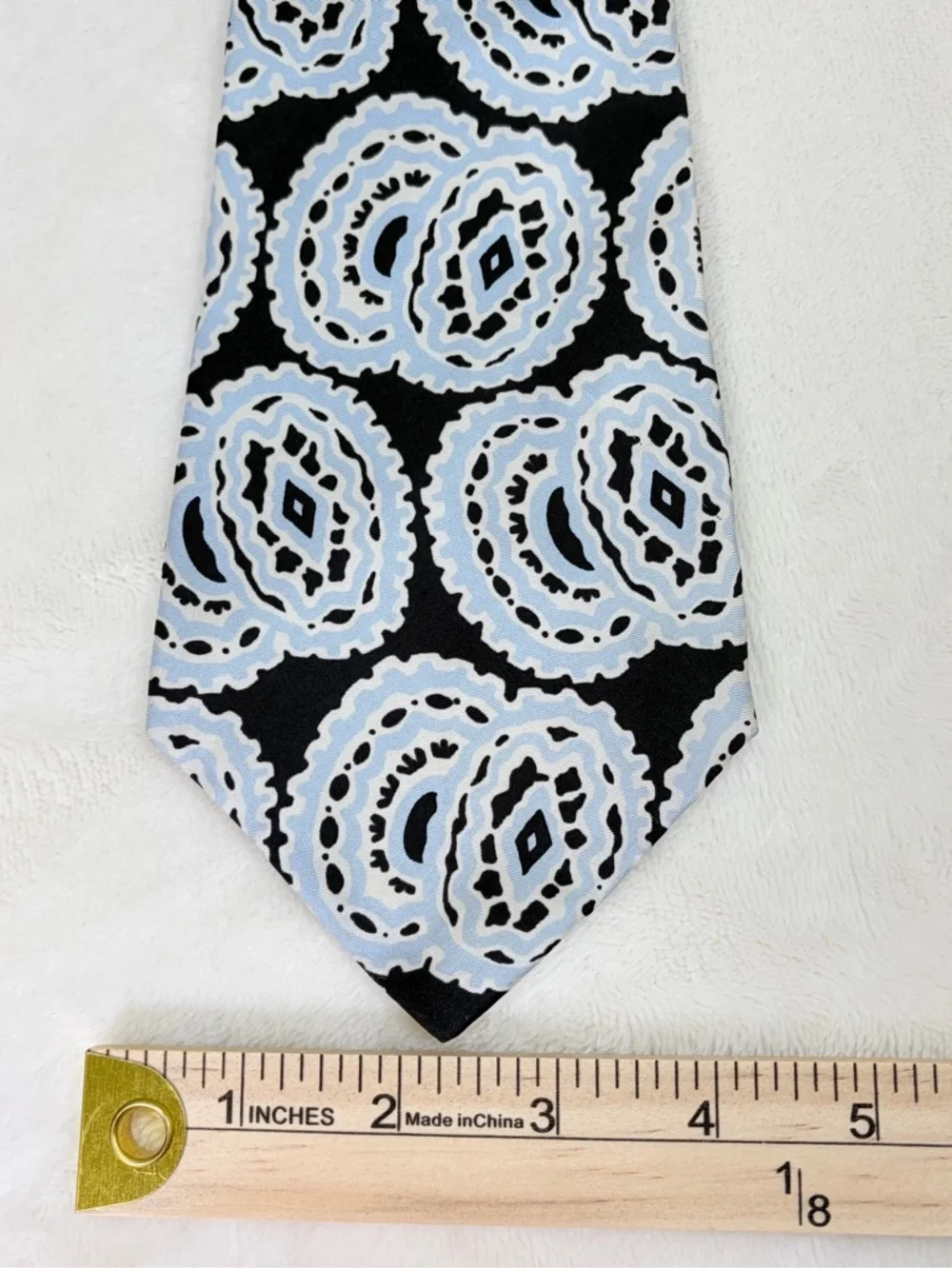 RARE Vintage Couture Maggy Rouff Paris 1950’s-1960’s‎ Silk Tie